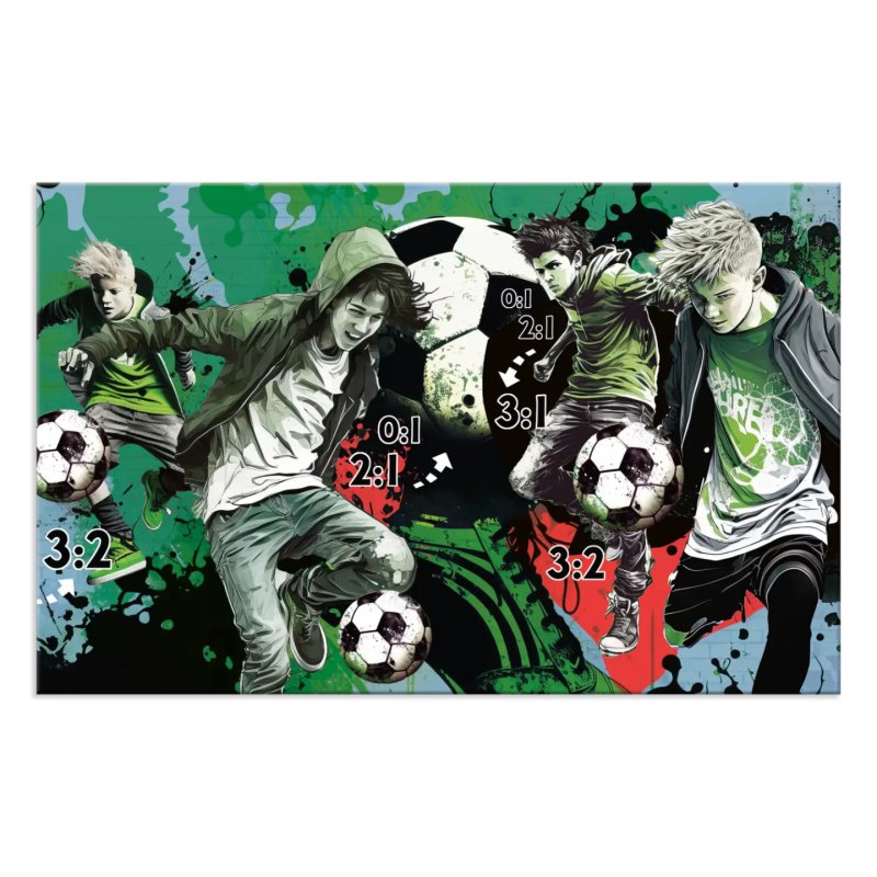 HERMA Sous-main "Street Soccer", (L)550 x (H)350 mm