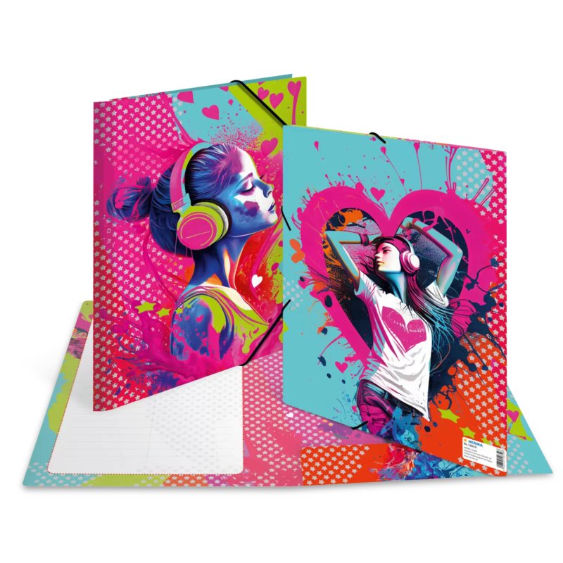 HERMA 19659 fichier Carton Multicolore A4