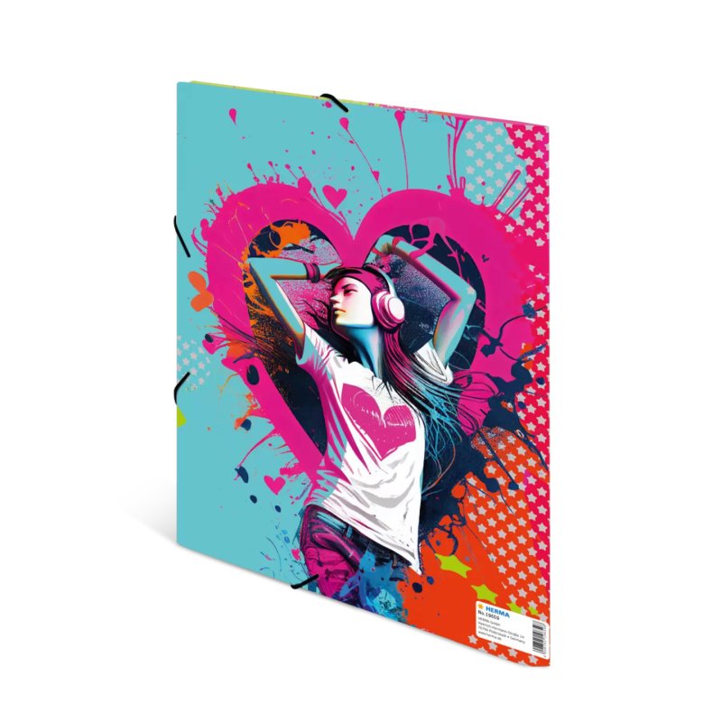 HERMA 19659 folder Cardboard Multicolour A4