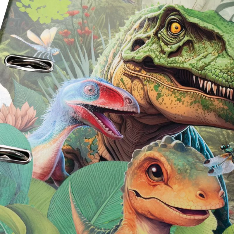 HERMA Classeur à motifs "Dino World", A4, 70 m