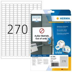 HERMA 10000 étiquette à imprimer Blanc Imprimante d'étiquette adhésive