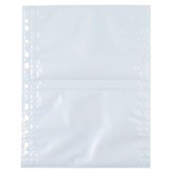 HERMA Fotophan transparent photo pockets 13x18 cm landscape white 250 pcs.