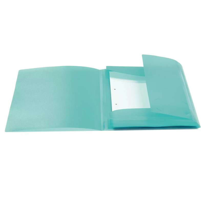 HERMA Chemise à élastiques, PP, A4, turquoise translucide