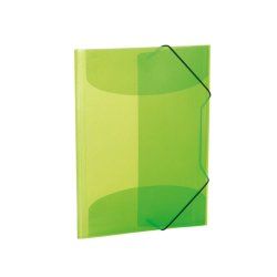 HERMA Chemise à élastiques, PP, A3, vert clair translucide