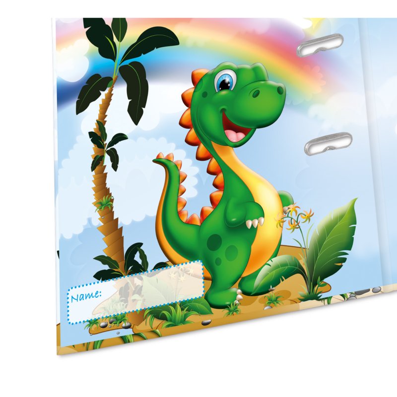 HERMA Classeur à levier à motifs pour maternelle Dinosaures,
