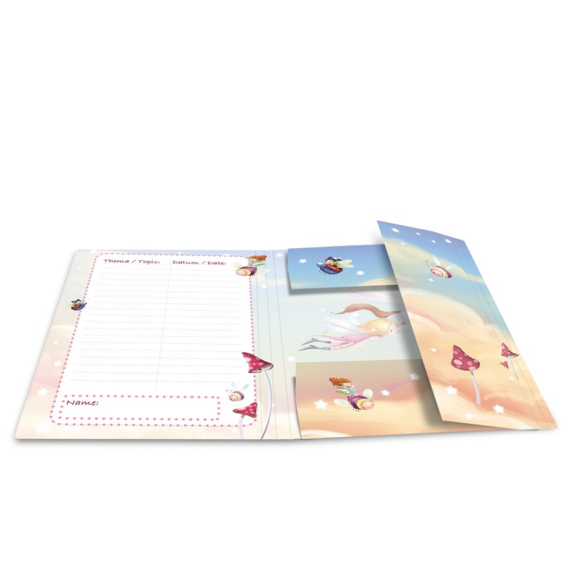 HERMA Chemise à élastiques "Danse des fées", carton, A4