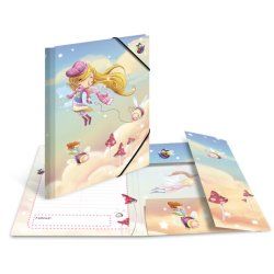 HERMA Chemise à élastiques "Danse des fées", carton, A3