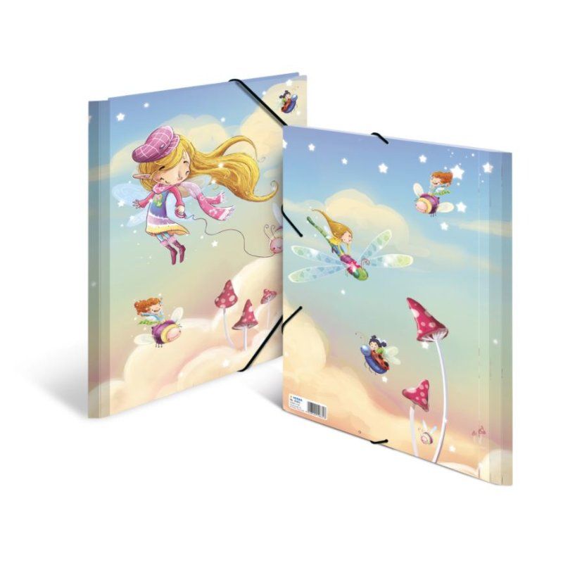 HERMA Chemise à élastiques "Danse des fées", carton, A3