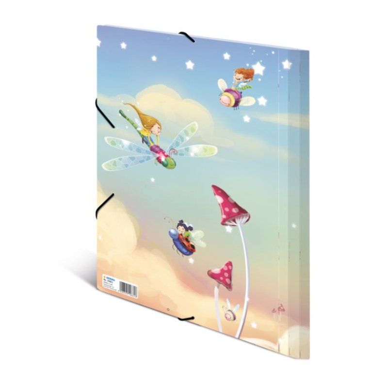 HERMA Chemise à élastiques "Danse des fées", carton, A3