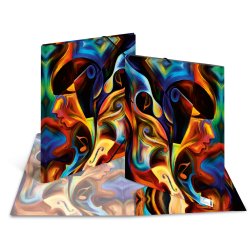 HERMA Chemise à élastiques "Artline", PP, A3, Artwork