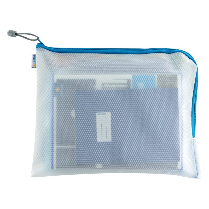 HERMA 20014 pencil case Hard pencil case EVA (Ethylene Vinyl Acetate) Red, Transparent