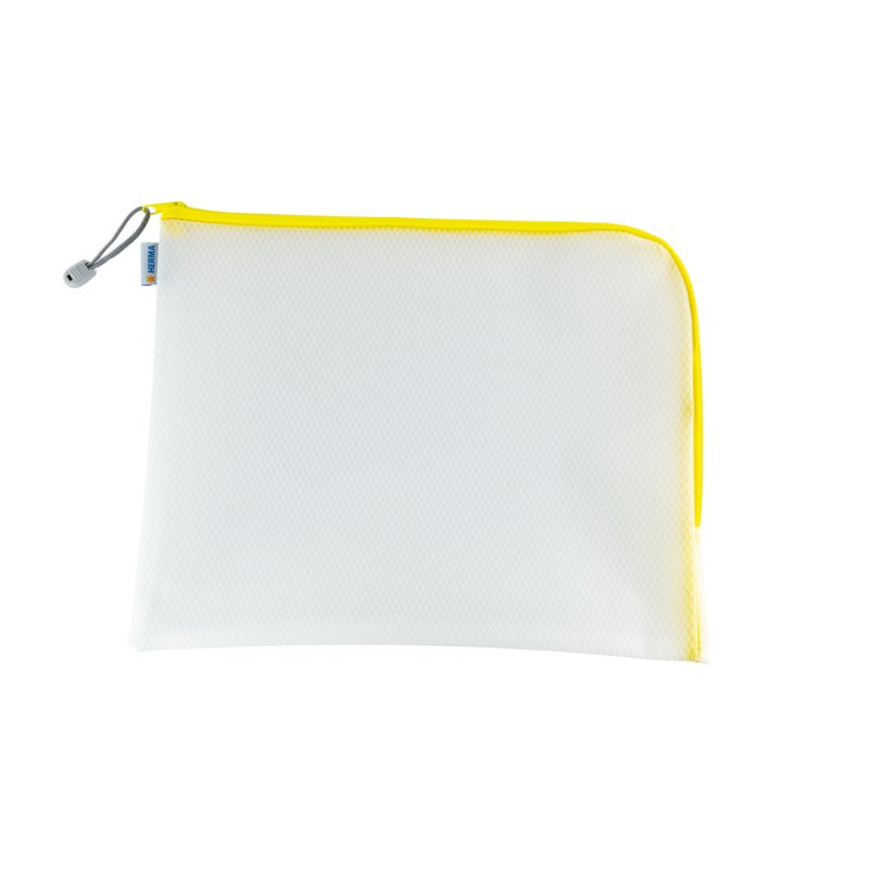 HERMA 20017 pencil case Hard pencil case EVA (Ethylene Vinyl Acetate) Transparent, Yellow