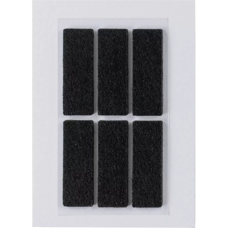 HERMA 15187 étiquette auto-collante Rectangle Noir 6 pièce(s)