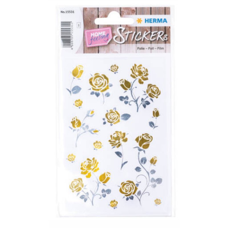 HERMA Autocollant Home feeling "Délicates Roses"