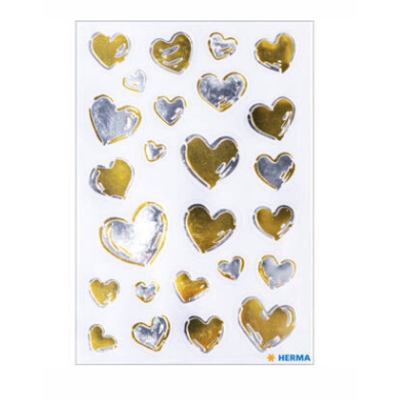 HERMA Autocollant Home feeling "Coeurs"