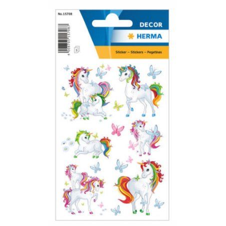HERMA Unicorn "Best Friends" adhésif pour enfant