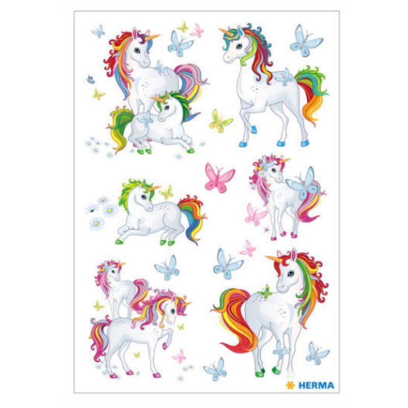 HERMA Unicorn "Best Friends" adhésif pour enfant