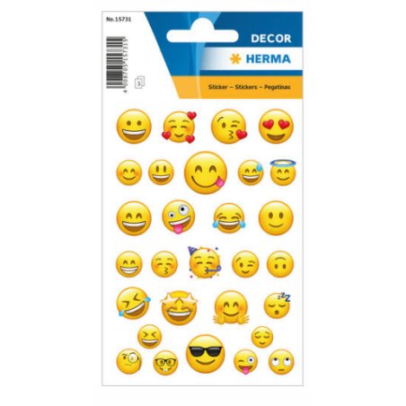 HERMA Autocollants DECOR "Lovely Emojis"