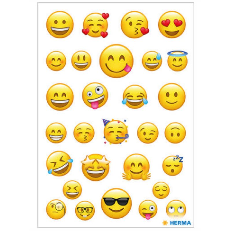 HERMA Autocollants DECOR "Lovely Emojis"
