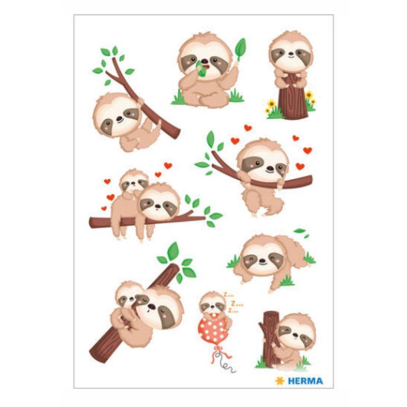 HERMA The Little Sloth adhésif pour enfant