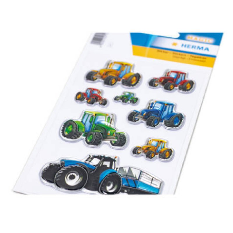HERMA Sticker MAGIC "Course de tracteurs"