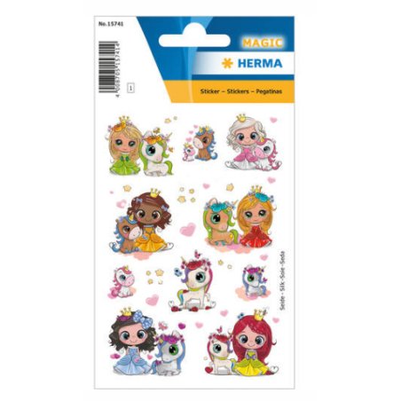 HERMA Sticker MAGIC "Princesse Sweetie & Friends"