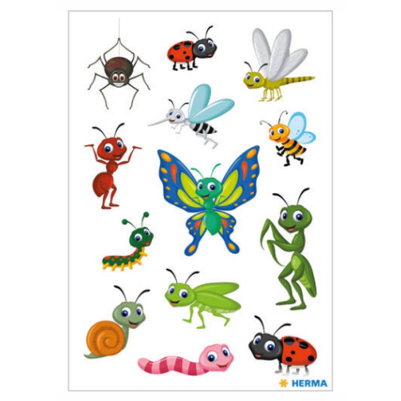 HERMA Autocollants DECOR "Petits insectes"