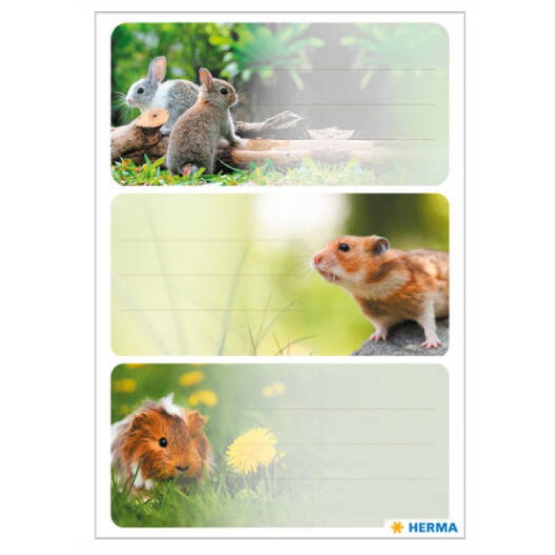 HERMA Étiquettes pour livres VARIO "Rongeurs"