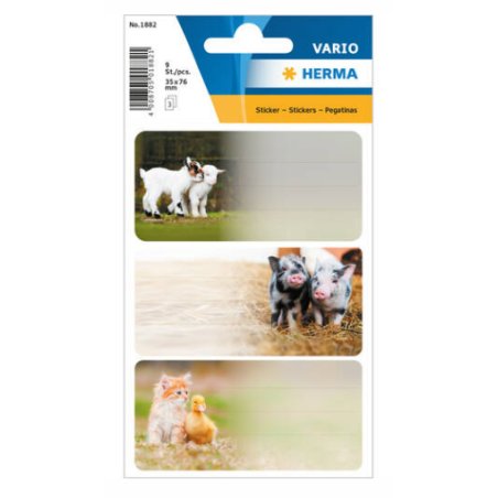 HERMA Farm animals kids' stickers