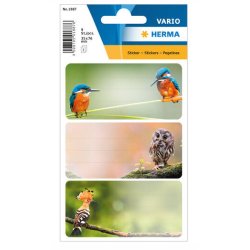 HERMA Étiquettes pour livres "Oiseaux"