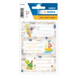 HERMA Etiquettes pour livres VARIO "Copains de bac à sable"