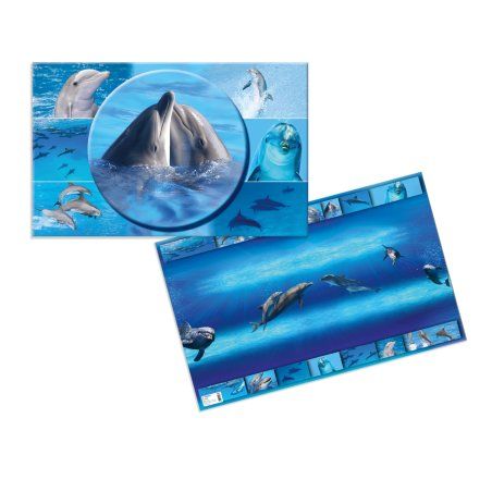 HERMA Desk pad 550 x 350 mm Dolphin