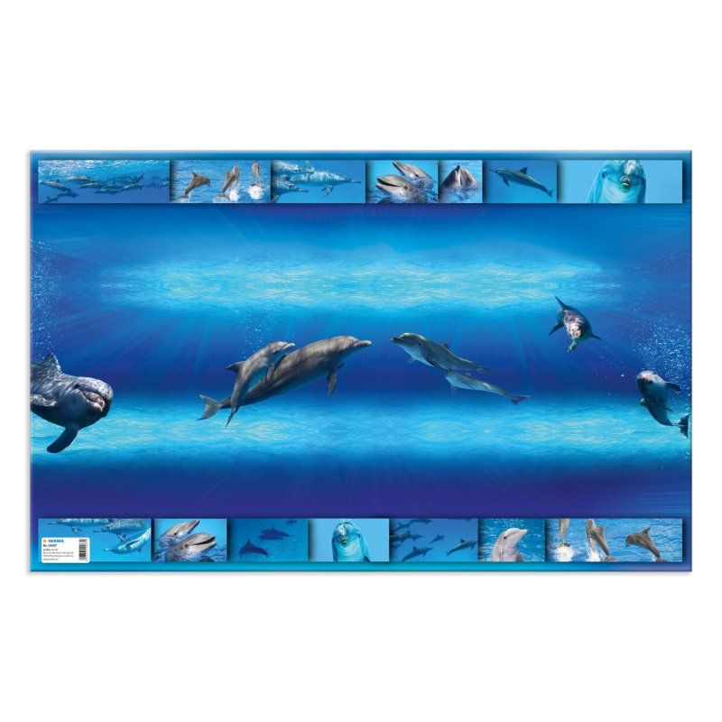 HERMA Sous-main "Dauphins", (L)550 x (H)350 mm