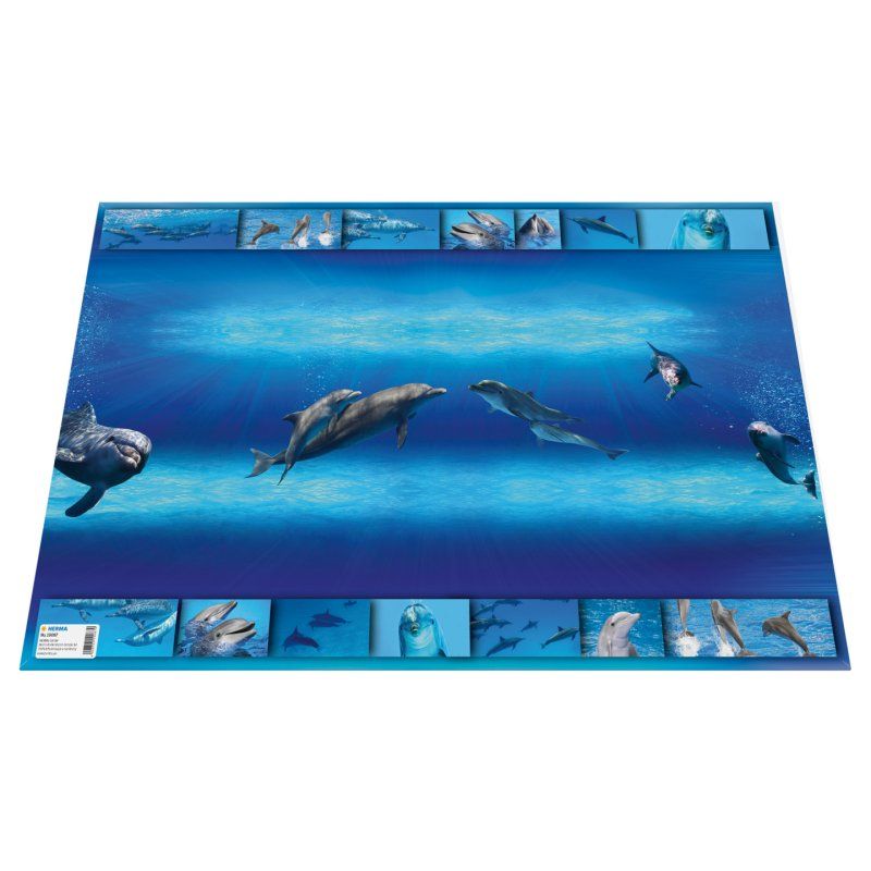 HERMA Sous-main "Dauphins", (L)550 x (H)350 mm