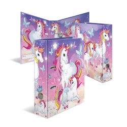 HERMA Classeur à motif pour école maternelle "Licorne"
