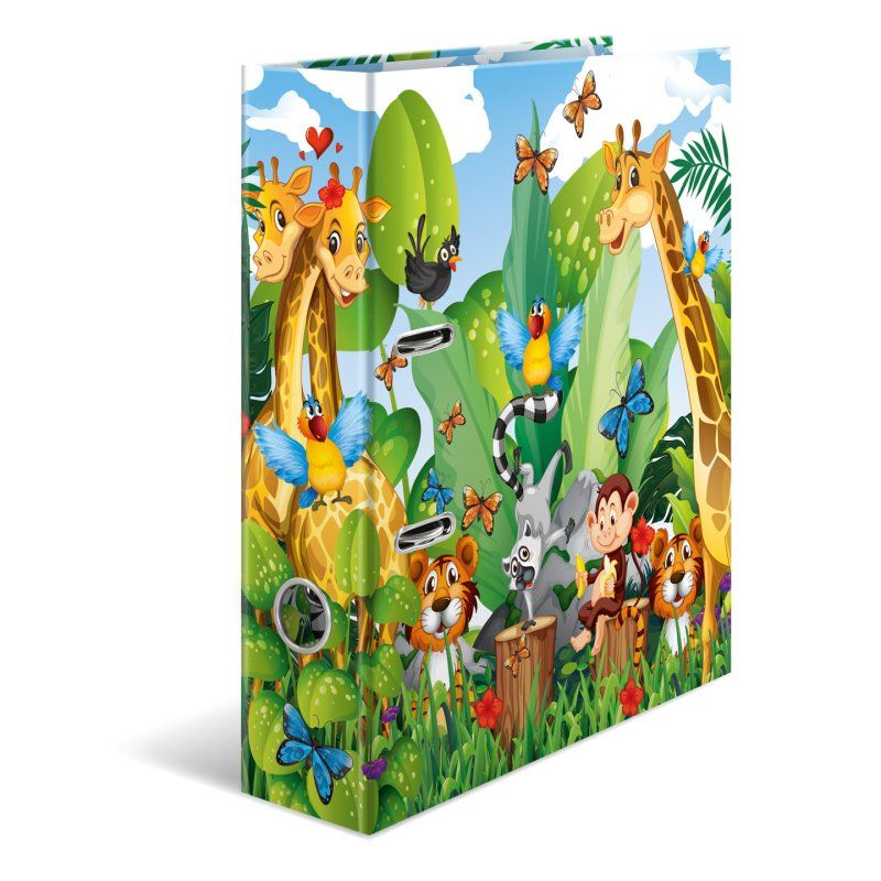 HERMA Classeur à motif pour école maternelle "Jungle"