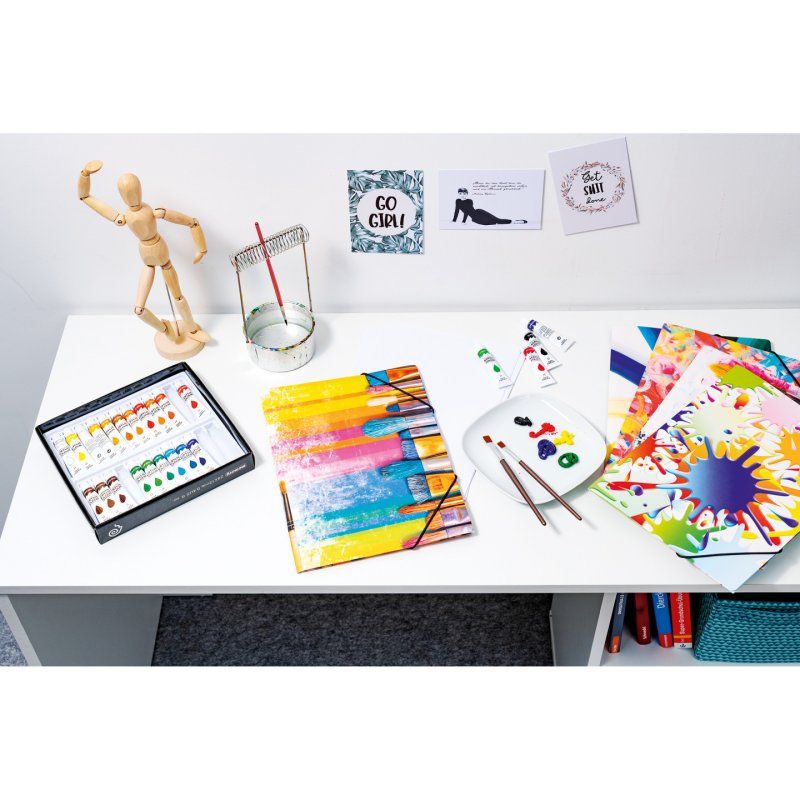 HERMA 19284 folder Cardboard Multicolour A4