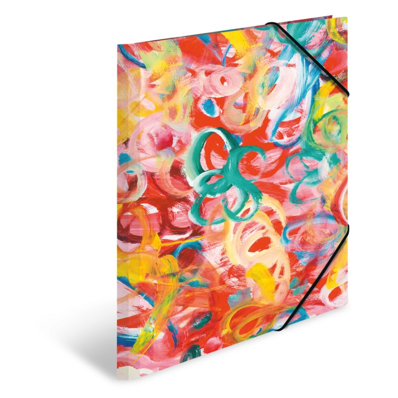 HERMA Chemise à élastiques "Peinture", carton, A3