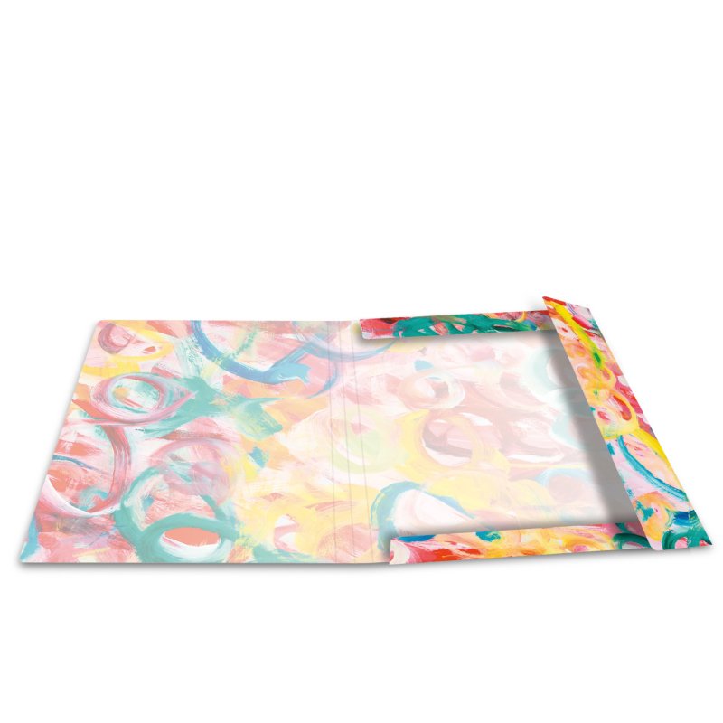 HERMA Chemise à élastiques "Peinture", carton, A3