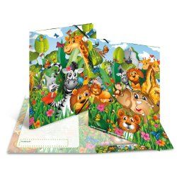 HERMA Sammelmappe A3 Dschungel classeur à anneaux Multicolore