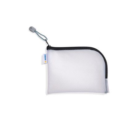 HERMA Pochette à fermeture à zip "Mesh Bags", A6, noir