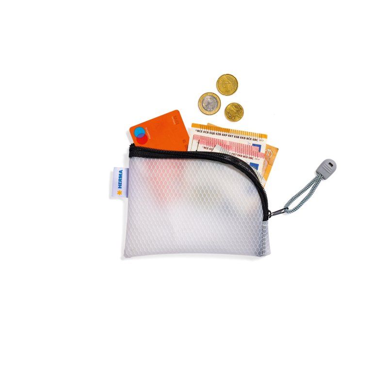 HERMA 20244 trousse de toilette et Vanity EVA (Acétate de vinyle d'éthylène) Noir, Blanc