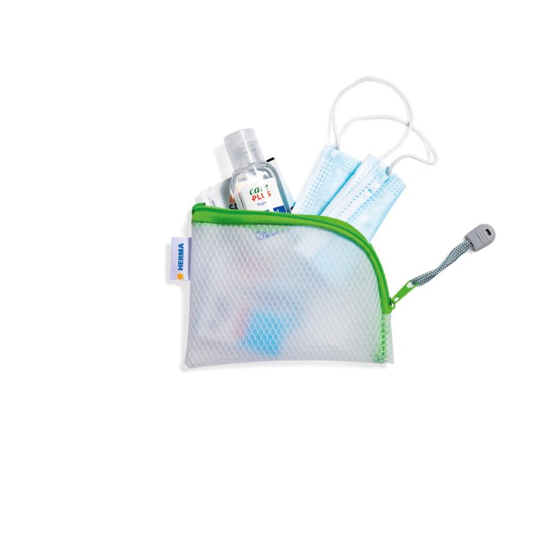 HERMA 20251 trousse de toilette et Vanity EVA (Acétate de vinyle d'éthylène) Vert, Blanc