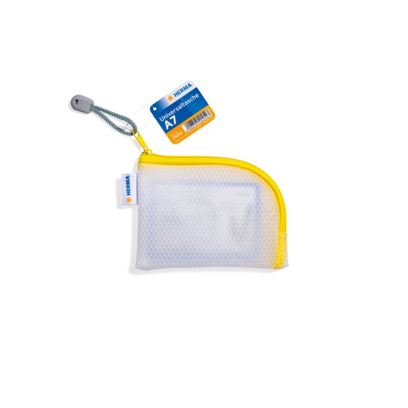 HERMA 20252 trousse de toilette et Vanity EVA (Acétate de vinyle d'éthylène) Blanc, Jaune