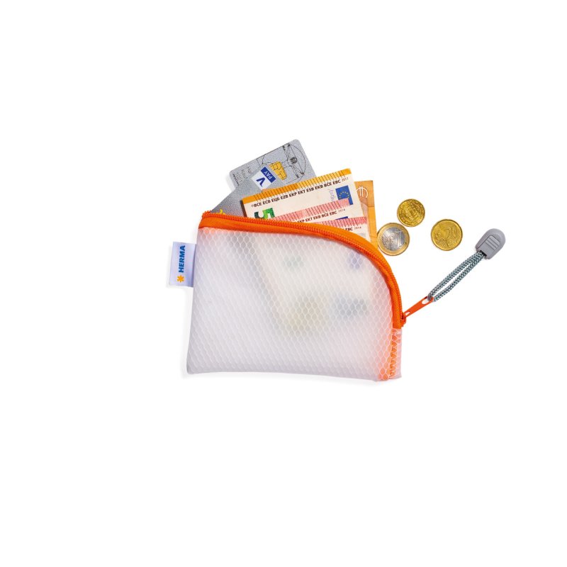 HERMA 20253 toiletry bag/vanity case EVA (Ethylene Vinyl Acetate) Orange, White