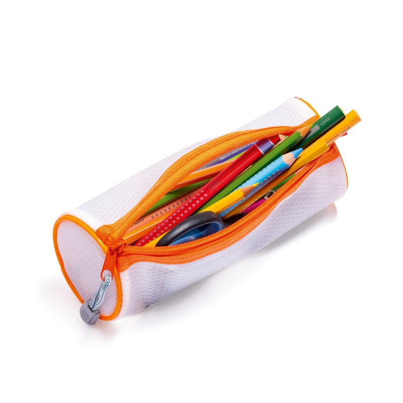 HERMA 20259 trousse à crayons EVA (Acétate de vinyle d'éthylène) Orange, Blanc