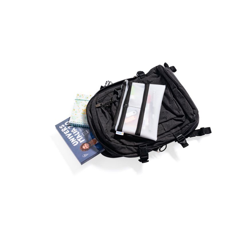 HERMA Pochette à fermeture à zip "Multibag", A5, noir