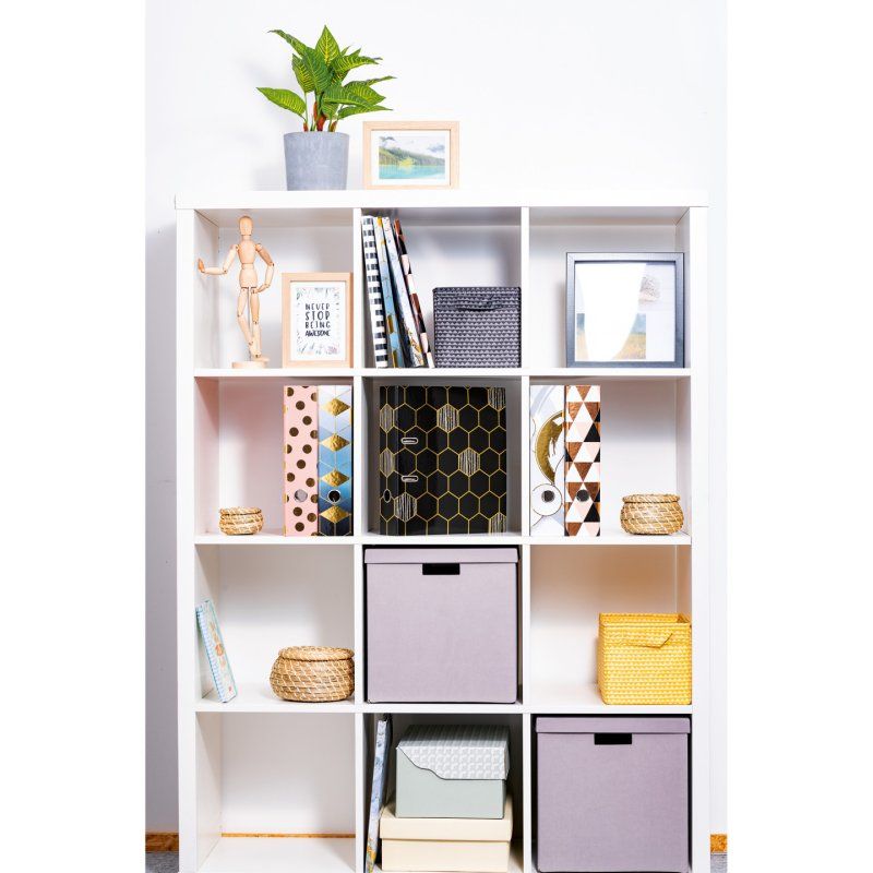 HERMA 7016 ring binder A4 Black, Grey