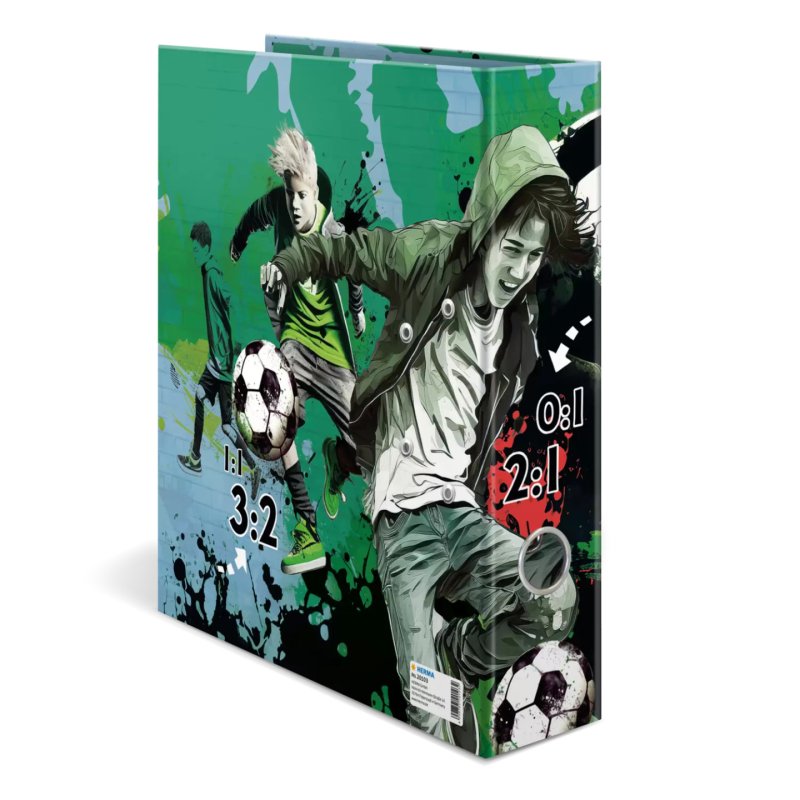 HERMA Classeur à motifs "Street Soccer", A4, 70 mm
