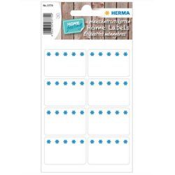 HERMA 4008705037709 non-adhesive label 56 pc(s) Blue, White Rectangle